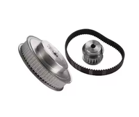 Poulie de distribution de haute précision pour machine-outil, alvéole intérieure 8 mm, roulement en alliage d'aluminium, roue de distribution à dents, prix le plus bas