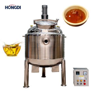 Customizable Liquid Heating Mixing Tank Heat Preservation Cooling Functions 500L Capacity SUS304 Stainless Steel Motor Gear - Product Image 1
