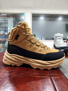 SFB33 717 Black Suede Winter <b>Hiking</b> <b>Boots</b> Waterproof Outdoor High Top Men's Snow <b>Boots</b> - Product Image 5