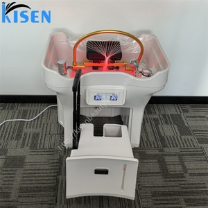 Kisen Portable Head Spa Unit with 2 Water Tanks <b>Heater</b> Water Arch Ideal Pipeless Salon Sink Furniture Suitable <b>Small</b> <b>Space</b> - Product Image 1