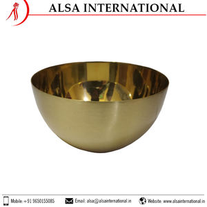 Suministro a granel Cuenco de pulido de oro de latón decorativo para ampliamente Buyres - Product Image 6