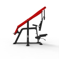 Machine à triceps assise à charge libre, robuste, pour l'entraînement de la force des bras, équipement de gym professionnel