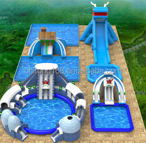 Parque Acuático inflable <span class=keywords><strong>gigante</strong></span>, parque móvil, globos, juegos <span class=keywords><strong>de</strong></span> parques hinchables - Product Image 2