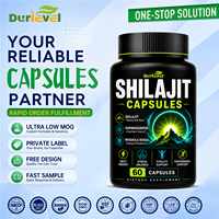 Capsules de Shilajit biologique avec Ashwagandha et Rhodiola Rosea Vente en gros en vrac Fabrication professionnelle OEM ODM