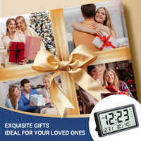 Décoration d'intérieur, calendrier intelligent portable, nouveau modèle, écran LCD numérique, support de table, article de bureau, horloge électronique de bureau miniature, réveil pour enfants