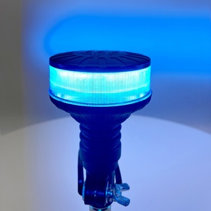 Heavy Duty núi New Blue LED Strobe đèn hiệu đèn 10V-30V xoay cảnh báo ánh sáng New ECE R65 Class 2/SAE cho xe tải/máy kéo - Product Image 4