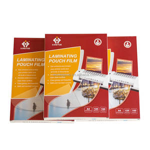 Film laminé à froid pochettes de stratification étanches stratification à chaud <span class=keywords><strong>Leitz</strong></span> A4 80mic 125 microns A4 papier - Product Image 5