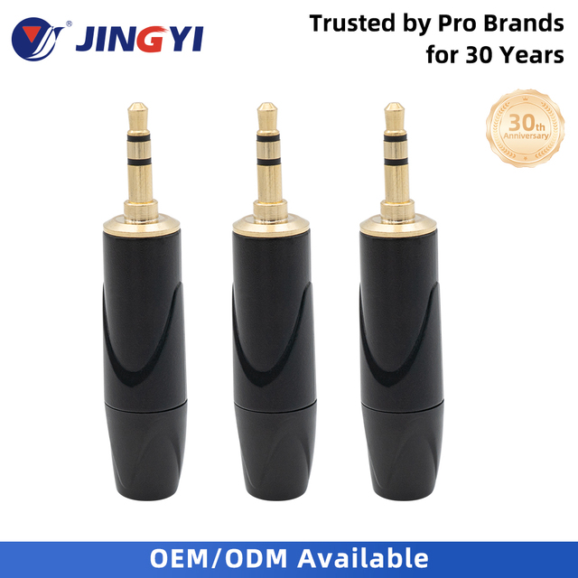 3.5mm Stereo AUX Audio Cable, Gold-Plated Male-to-Male Plugs, Compatible with Car, Mobile Phones, Speakers, PCs and Headphones