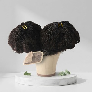 Treccine <span class=keywords><strong>Afro</strong></span> Kinky Curly in <span class=keywords><strong>Capelli</strong></span> Umani, Stile <span class=keywords><strong>Afro</strong></span> Twist - Product Image 4
