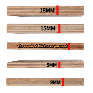 Madera Contrachapada de Eucalipto Malasio de 18 mm en Oferta, con Estándares de Emisión de Formaldehído E0 para Decoración de Hoteles - Product Image 5