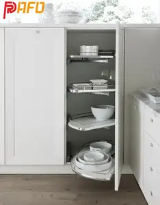 Allure Amerikaanse Stijl Houten Unit Sets Basis Moderne Modulaire Accessoires L-Vormige Keukenkasten Meubelontwerpen Kasten