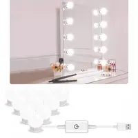 Hollywood Style LED Mirror Light Bulbs, Dressing Table