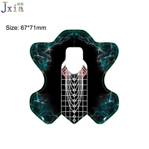 Dụng Cụ Kéo Dài Gel Acryl Thiết Kế Tùy Chỉnh Chuyên Nghiệp Giấy Dày 500 Cuộn Hình Móng Bằng Nhôm - Product Image 2