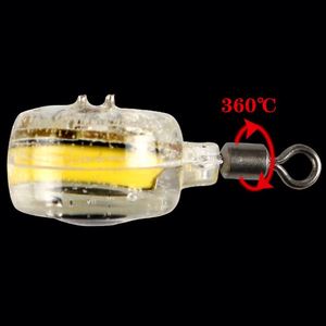 Lampe de pêche LED électronique multicolore étanche avec bouton d'attirage et effet œil de poisson - Product Image 5