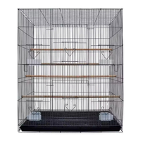 Cage à oiseaux de grande taille pour perroquets et canaris, idéale pour l'élevage, avec porte latérale - Vente chaude