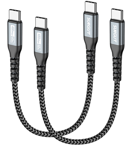 Câble USB en nylon SUNGUY, câble d'alimentation type C 60W, câble de charge rapide pour téléphone portable, voiture - Product Image 1