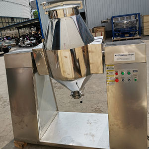 Nouveau mélangeur d'agitateur à double cône en acier inoxydable SUS304 automatique pour l'usine de fabrication de poudre sèche chimique de granule de poudre alimentaire - Product Image 5