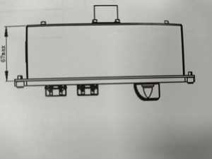 Panneau de commande de la cabine arrière KZH-396 - Product Image 4