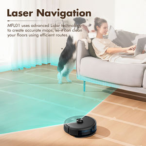 Nuevo Robot Aspirador Inteligente con Depósito de Polvo Autovaciable, Control Remoto, Funciones Lidar, Robot Aspirador 3 en 1 - Product Image 3