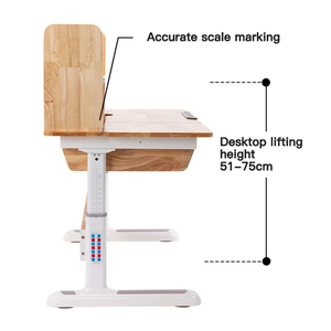 Achetez une Table d'écriture intelligente ergonomique à hauteur réglable pour étudiant, un <span class=keywords><strong>bureau</strong></span> et une chaise d'étude multifonctionnels pour enfants - Product Image 3