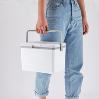 Glacière isotherme personnalisable pour extérieur, camping, pique-nique, 5L, pour canettes, bière, boissons, cadeau, mini glacière rigide en plastique, petite glacière à glace