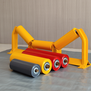 Çin üretimi ağır çelik kömür konveyör için taşıyıcı makara rulo - Product Image 4