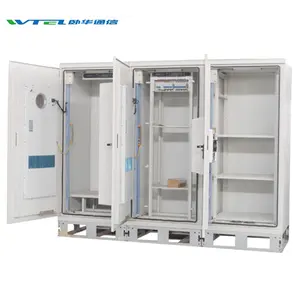 W-TEL Server 42U high quality floor standing telecommunication cabinet with cooling system