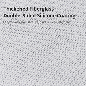 แผ่นทนไฟแบบพกพา14.56in 14.56ชิ้นที่ต้องมีสำหรับการตั้งแคมป์กลางแจ้ง - Product Image 2