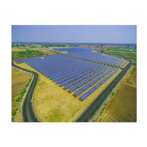 Automatic Horizontal Single Axis Solar Tracker PV Solar Panel Mounting One Axis Solar Tracking System