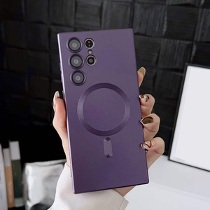Prezzo di fabbrica custodia magnetica per telefono con ricarica Wireless per Samsung <span class=keywords><strong>Galaxy</strong></span> <span class=keywords><strong>S22</strong></span> - S24 <span class=keywords><strong>plus</strong></span> ultra vetro smerigliato <span class=keywords><strong>cover</strong></span> antiurto - Product Image 6