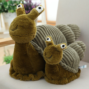 Peluche super douce <span class=keywords><strong>Steve</strong></span> Snail, jouet pour enfants, petit escargot réaliste et mignon, décoration créative, poupée 31cm-50cm, rembourrage en PP - Product Image 1