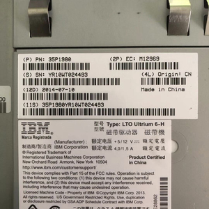 LTO Ultrium 6-H 35P1980 Internal for LTO 6-H Ultrium for TS3100/TS3200 Tape Drive - Product Image 4