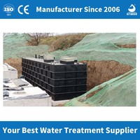 Nano-Blasengenerator MBR Abwasserbehandlungsanlage-50 KLD Industrie-/Haushalts-Abwasseraufbereitungssystem Motorlager 380V