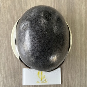 Nuevo Toupee para Hombre New Times, Cabello Humano Indio, Inyección Europea 8x10 32mm, en Stock, Reemplazo de Toupee Fino de PU para Hombres - Product Image 2