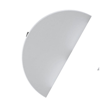 Table de banquet ronde pliable de 4 pieds en HDPE moulé par soufflage pour 8 personnes, location pour événements