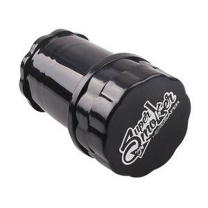Gunter new arrival smoking accessories plastic storage 42mm diameter herb grinder