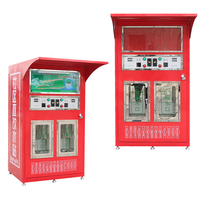 Máquina Expendedora Automática de Agua RO, Estación de Agua Potable de Autoservicio con Gabinete de Acero Inoxidable Resistente a la Intemperie para Uso Comercial