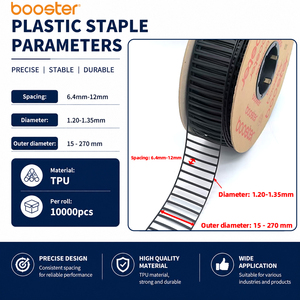 Rouleau de fil élastique Booster en TPU blanc, résistant à la chaleur, durable, pour jouets, quincaillerie, outils de jardin, fixation d'étiquettes - Product Image 3