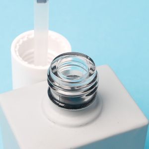 Square 18ml <strong>Nail</strong> <strong>Gel</strong> Polish Empty Glass Bottle with Cap and Brush - Product Image 5