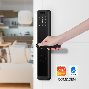 Thông minh khóa cửa Wifi với 3D nhận dạng khuôn mặt tuya App từ xa mở Khóa cảm ứng sinh trắc học vân tay khóa mật khẩu khóa kỹ thuật số - Product Image 2