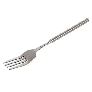 Thép không gỉ mở rộng dài xử lý ngã ba thịt nướng nướng bữa ăn tối trái cây tráng miệng dài ngã ba dao kéo Kính thiên văn ngã ba - Product Image 1