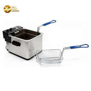 Kunden spezifische Brat siebe Hersteller Edelstahl Gewerblicher Großhandel Lebensmittel qualität Hoch leistungs fritte use Korb Filter korb - Product Image 2