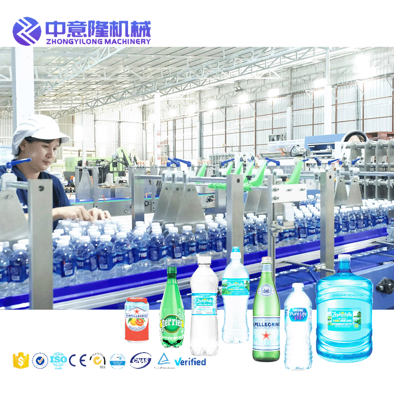 Fully Automatic Line Beverage Processing Pure