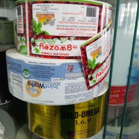 Etiquetas/Adhesivos de Vinilo BOPP/PET/PVC Resistentes al Agua con Código QR Personalizado de Alta Calidad para Impresión de Regalos y Manualidades