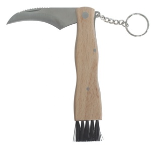 Couteaux pliants <span class=keywords><strong>les</strong></span> plus fiables de poche <span class=keywords><strong>Camping</strong></span> Chasse Truffes Récolte Couteaux tranchants Manche en bois - Product Image 2