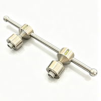 Goupille de positionnement à deux trous pour bride, 2-10 pouces, robuste, pour alignement progressif, 2,1 kg, fabriquée en Chine