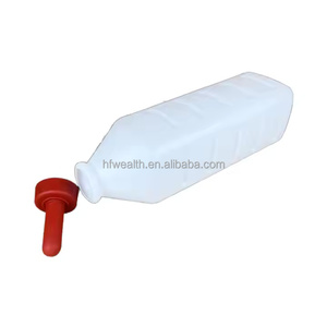 Tétines de bouteille de lait d'alimentation de bétail <span class=keywords><strong>en</strong></span> <span class=keywords><strong>caoutchouc</strong></span> rouge Nature de haute qualité pour agneau de veau - Product Image 3