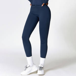 Yiyi उच्च कमर आरामदायक कसरत लेगिंग वाली लड़कियों के साथ लड़कियों को गर्म लेगिंग महिलाओं को बेहद मोटी - Product Image 6