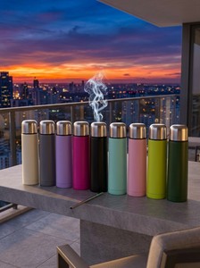 Ensemble de tasses isothermes 3-en-1 pour Yerba Mate, gourde à maté isolée à double paroi en acier inoxydable de 500 ml avec paille Bombilla, gourde argentine - Product Image 3