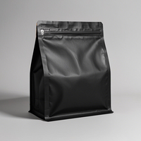 Différents styles de sachets à fond plat avec impression de logo personnalisée et options de taille, refermables, de qualité alimentaire, écologiques